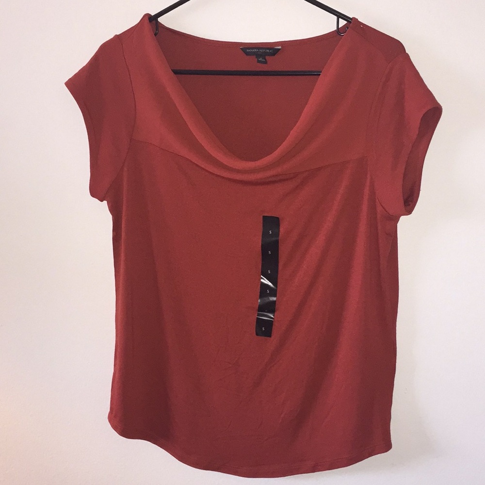 Banana Republic Cowl neck blouse top